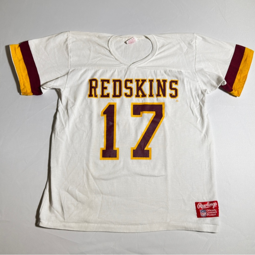 Vintage Rawlings White Redskins Jersey